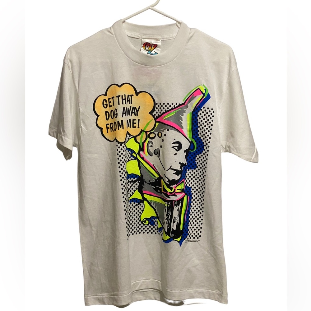 Vintage 1989 Wizard of Oz Tin Man Pop Art Tee Shirt